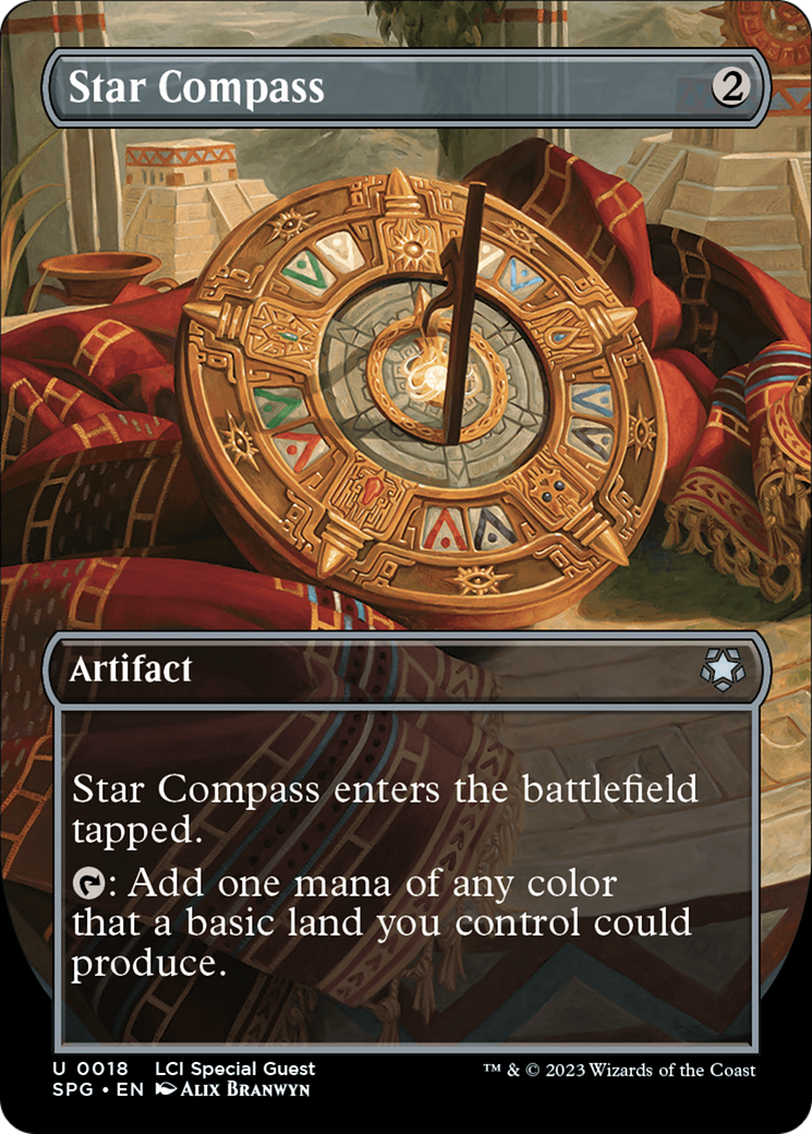 Star Compass (Borderless) (SPG-018) - Special Guests (Borderless)