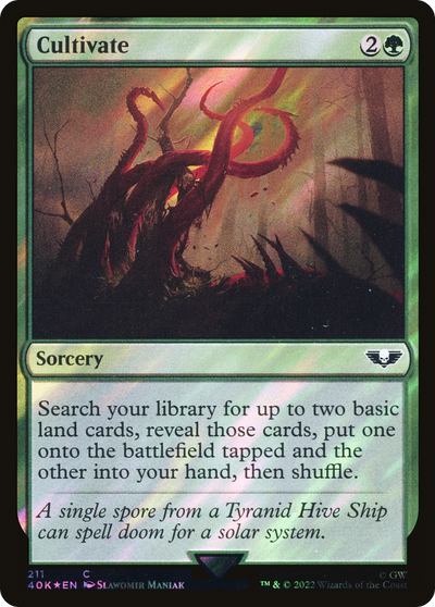 Cultivate (Surge Foil) [Warhammer 40,000]