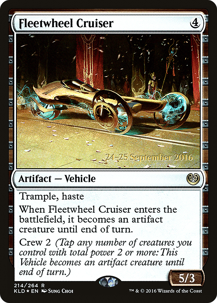 Fleetwheel Cruiser (PRE-214) - Kaladesh Promos Foil