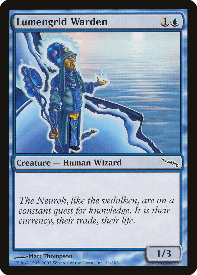 Lumengrid Warden (MRD-041) - Mirrodin Foil