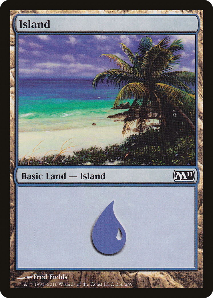 Island (236) (M11-236) - Magic 2011