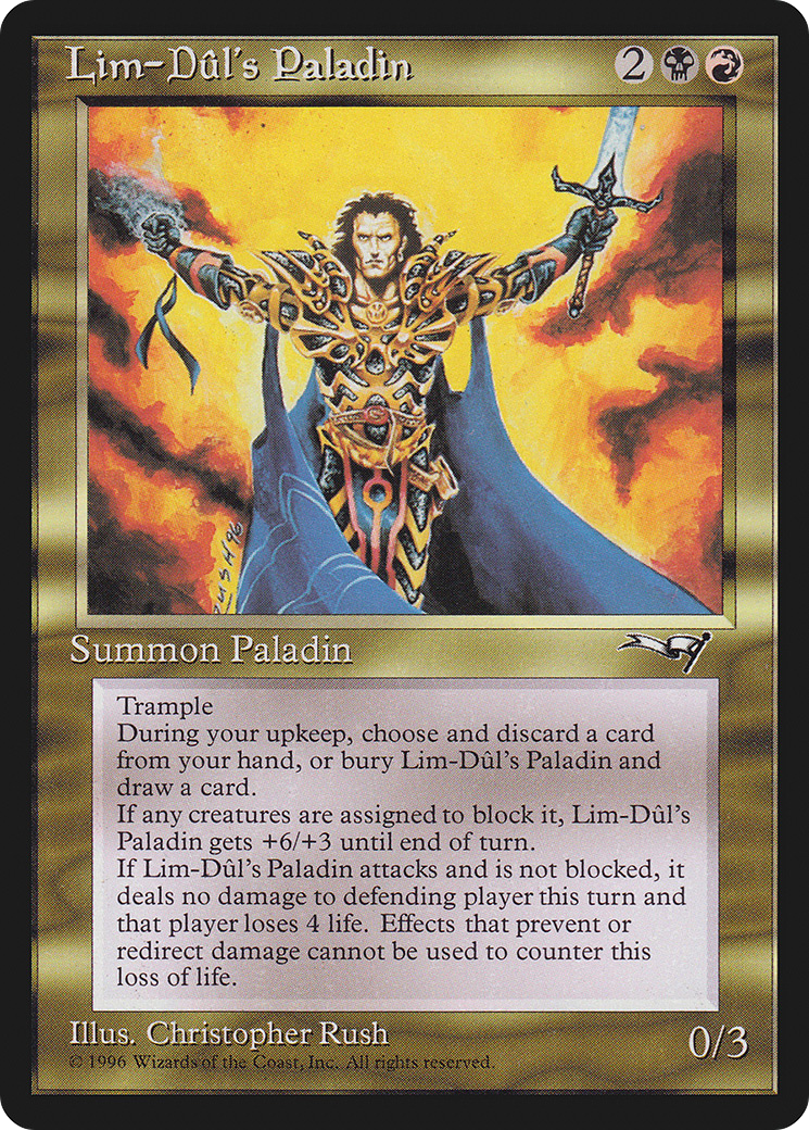 Lim-Dul's Paladin (ALL-) - Alliances