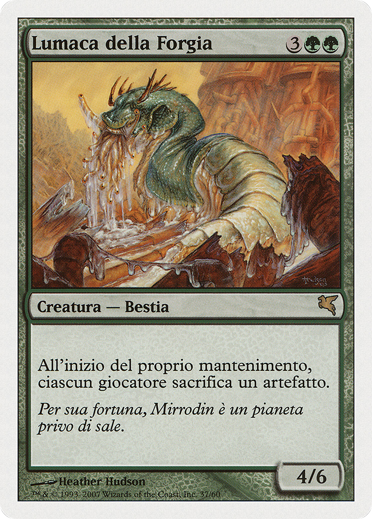 Molder Slug (Italian) - "Lumaca della Forgia" (PSAL-K37) - Salvat 2005