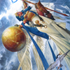 Linvala, Shield of Sea Gate // Linvala, Shield of Sea Gate (AZNR-077) - Zendikar Rising Art Series (Borderless)