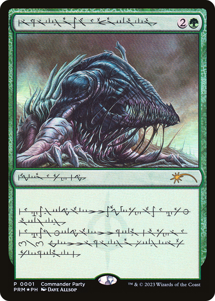 Beast Within (Phyrexian) (WPN-001) - Wizards Play Network 2023 Foil