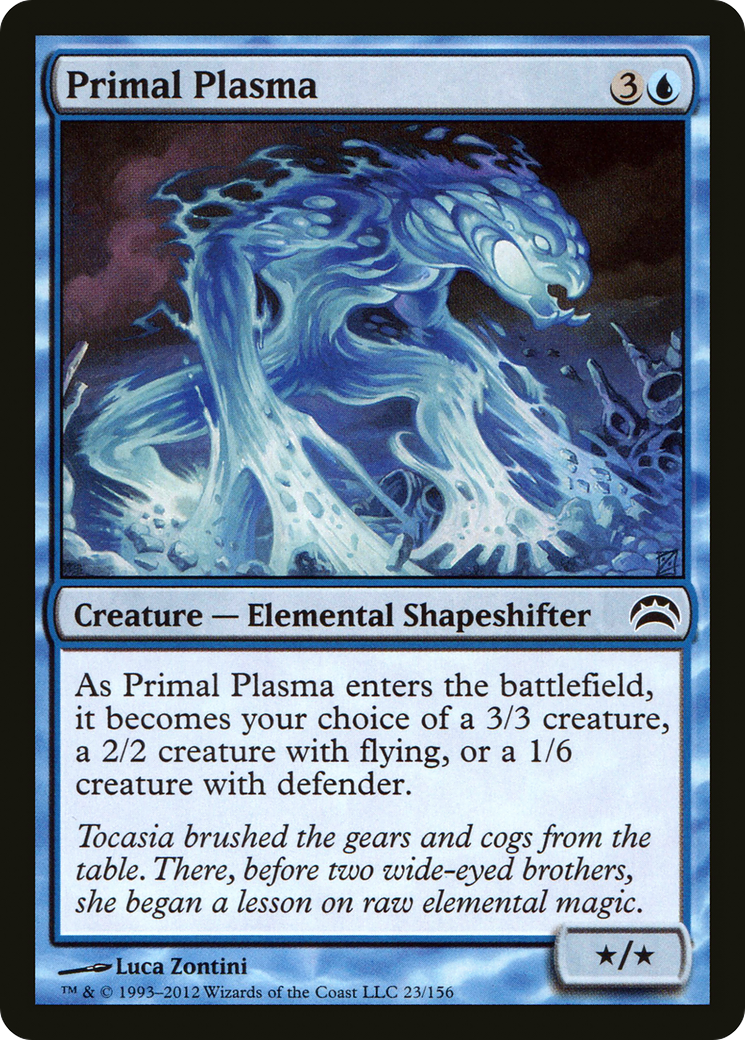 Primal Plasma (PC2-023) - Planechase 2012 Foil