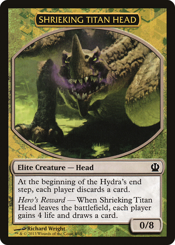 Shrieking Titan Head (HERO-) - Face the Hydra