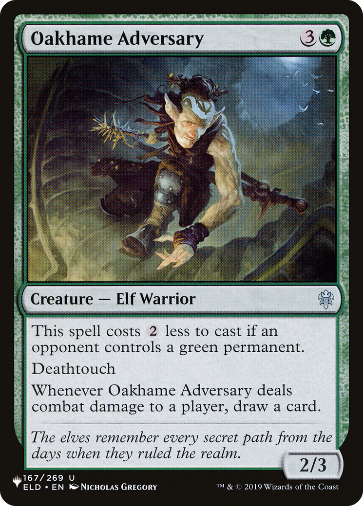Oakhame Adversary (LIST-167/269) - The List