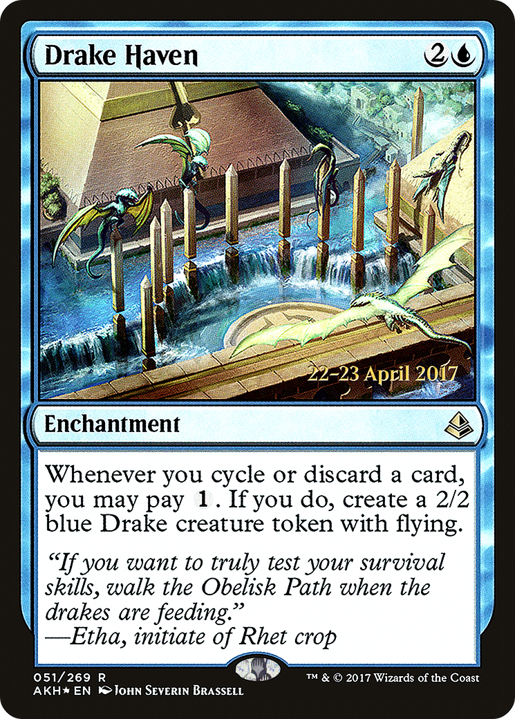 Drake Haven (PRE-051) - Amonkhet Promos Foil