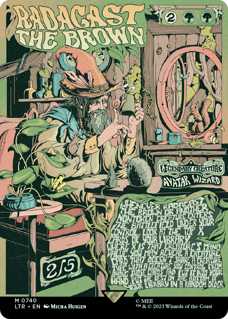 Radagast the Brown (Borderless Poster) (LTR-740) - The Lord of the Rings: Tales of Middle-earth (Borderless)