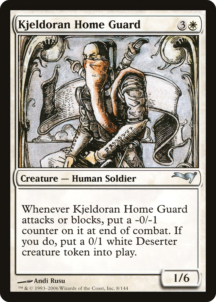 Kjeldoran Home Guard (CTD-008) - Coldsnap Theme Decks