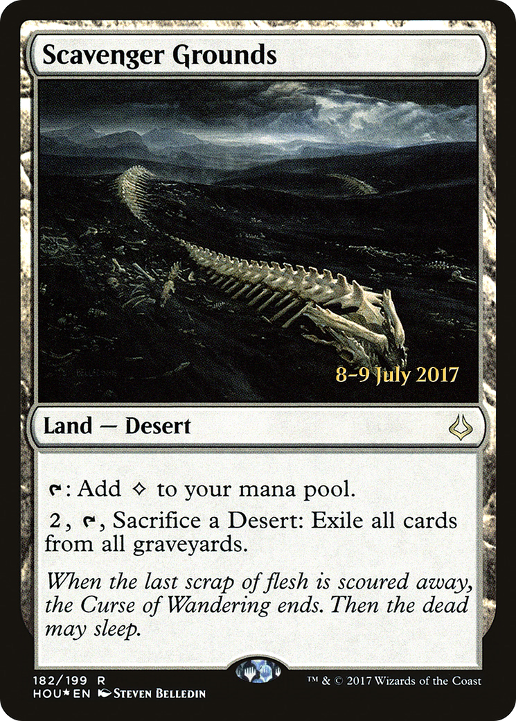 Scavenger Grounds (PRE-182) - Hour of Devastation Promos Foil