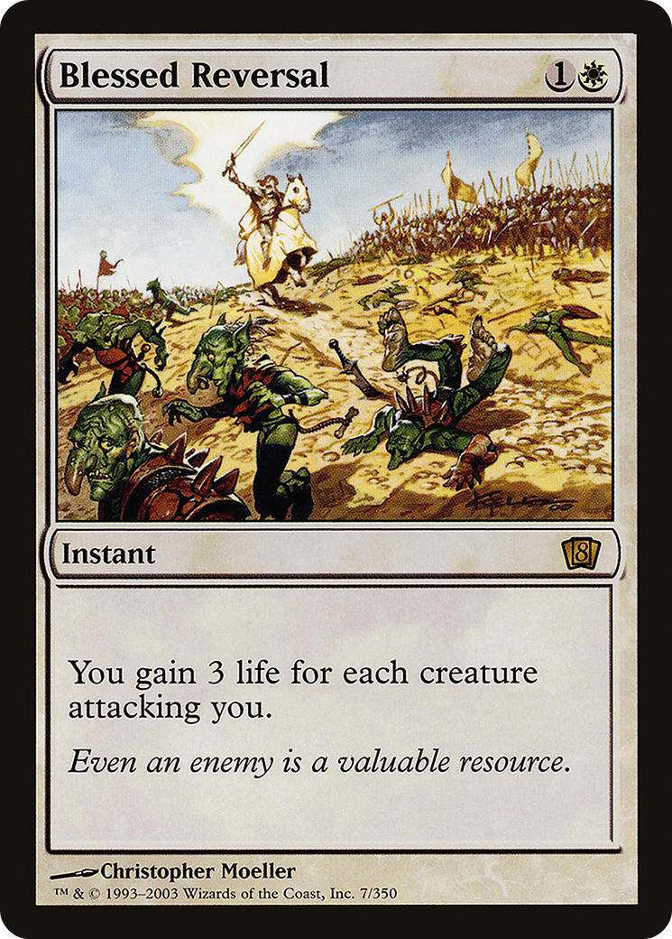 Blessed Reversal (8ED-007) - 8th Edition