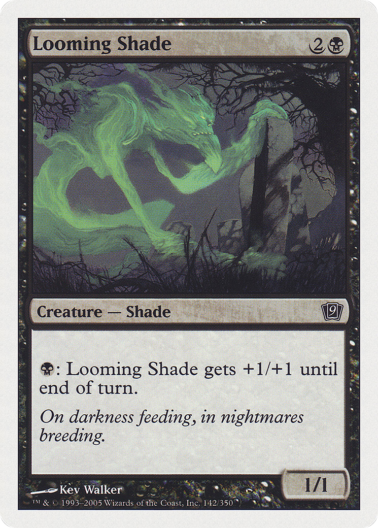 Looming Shade (9ED-142) - 9th Edition Foil
