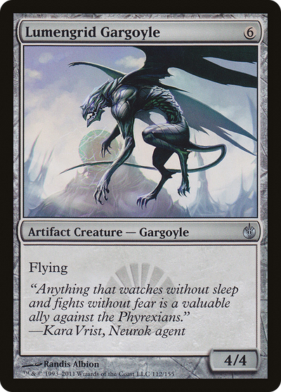 Lumengrid Gargoyle (MBS-112) - Mirrodin Besieged