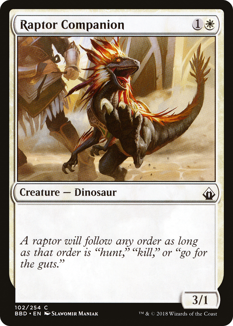 Raptor Companion (BBD-102) - Battlebond