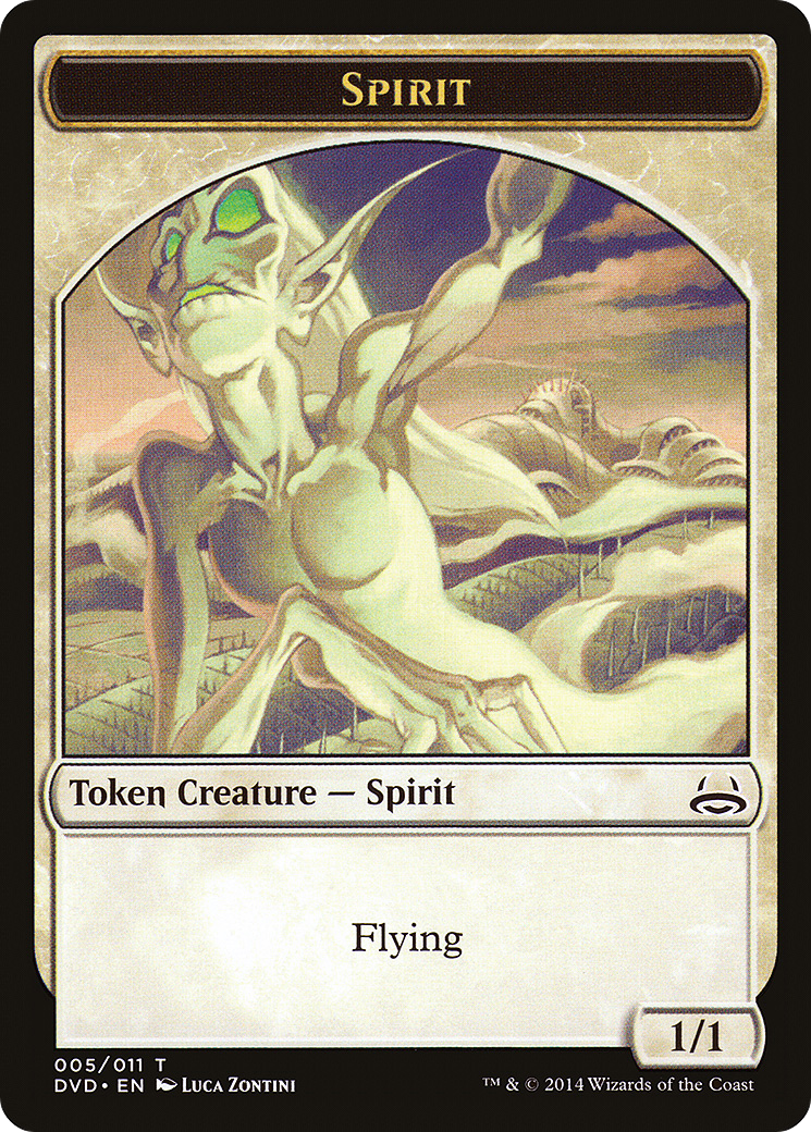 Spirit Token (DD3-) - Duel Decks Anthology: Divine vs. Demonic Tokens
