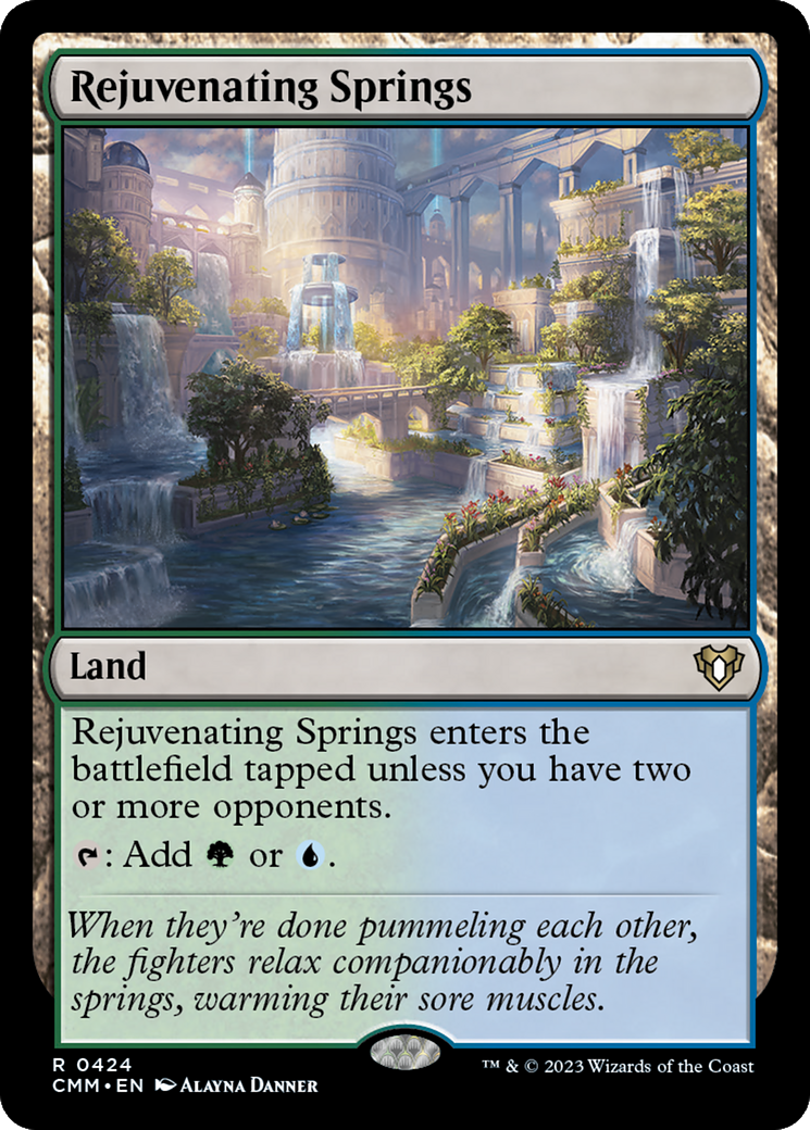 Rejuvenating Springs (CMM-424) - Commander Masters Foil