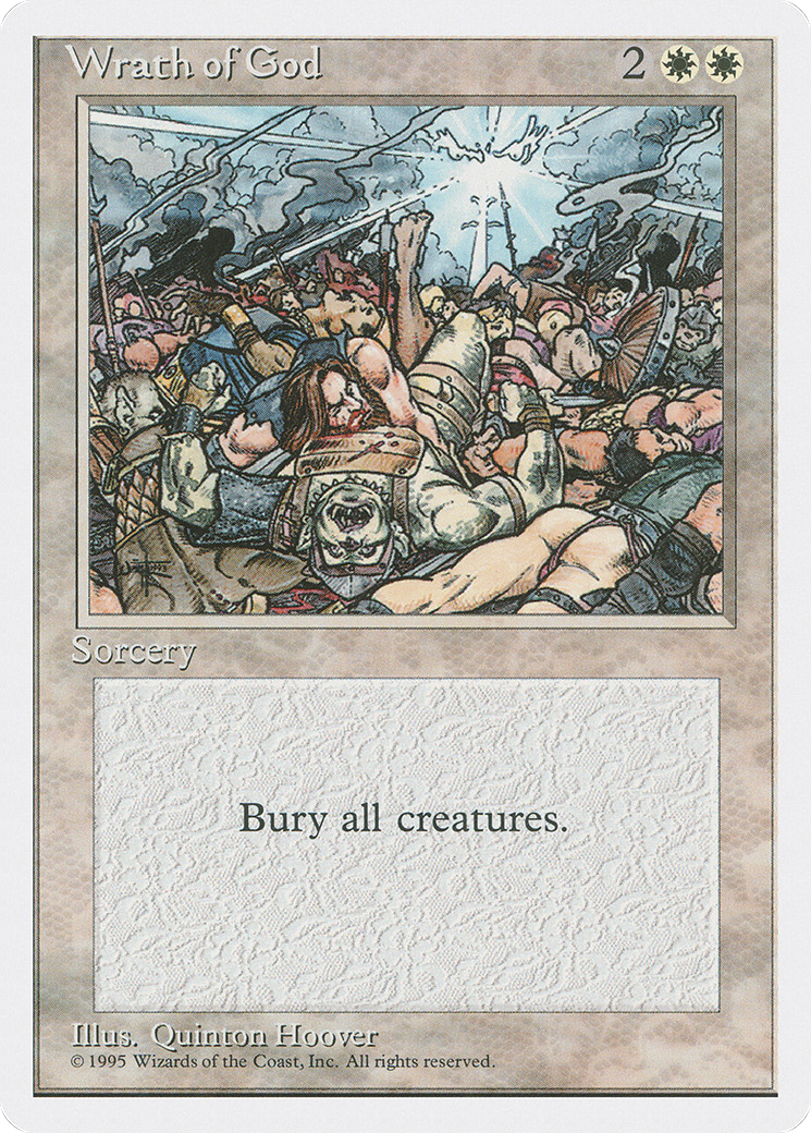 Wrath of God (4ED-308) - Fourth Edition