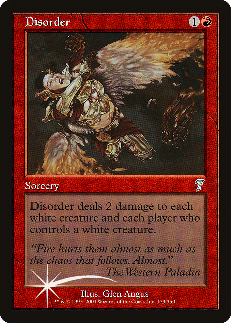 Disorder (7ED-179) - 7th Edition Foil