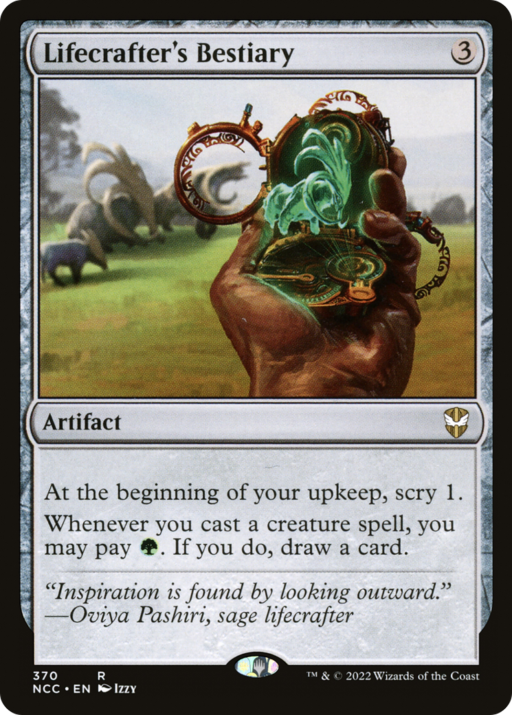 Lifecrafter's Bestiary [Streets of New Capenna Commander]