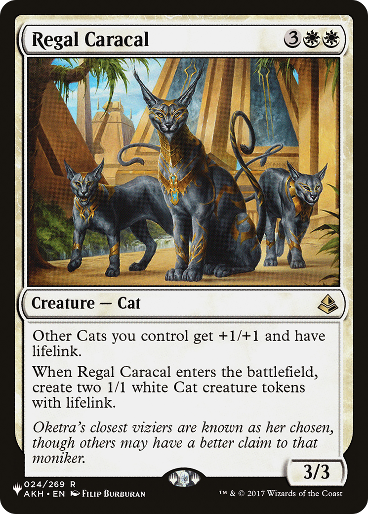 Regal Caracal (LIST-024/269) - The List