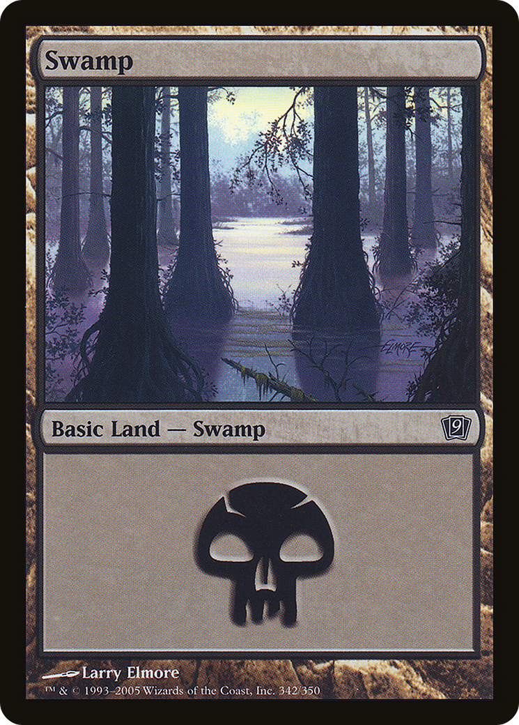 Swamp (342) (9ED-342) - 9th Edition