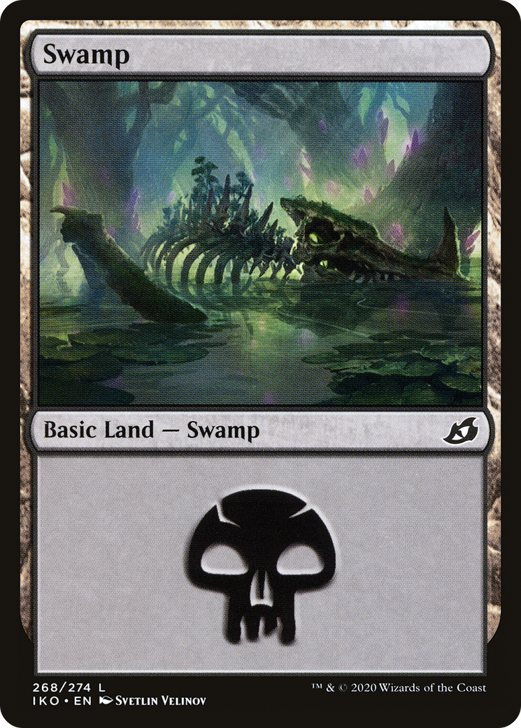 Swamp (268) (IKO-268) - Ikoria: Lair of Behemoths Foil