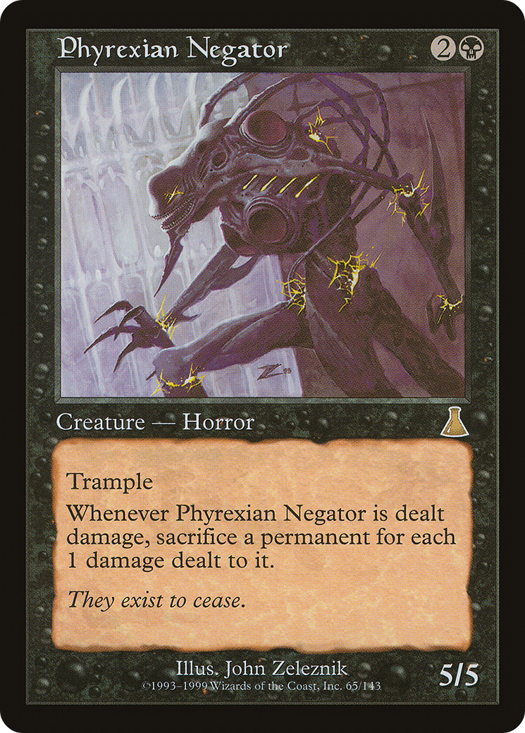 Phyrexian Negator (UDS-065) - Urza's Destiny