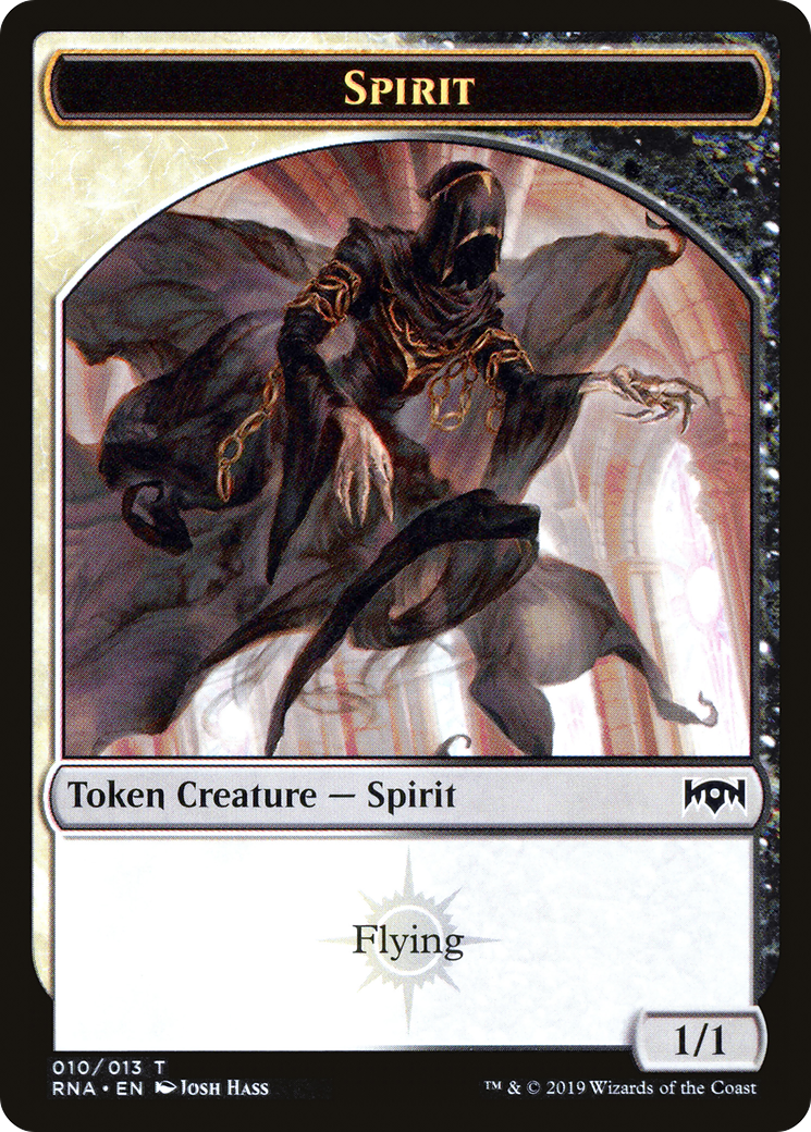 Spirit Token (RNA-010) - Ravnica Allegiance Tokens