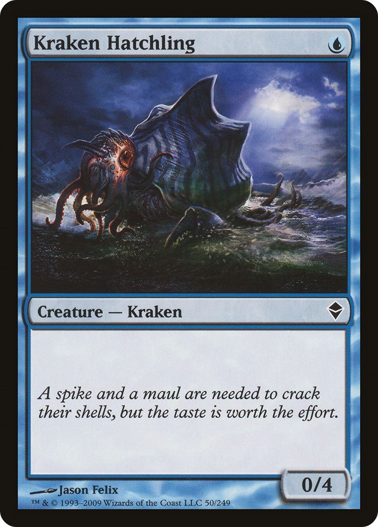 Kraken Hatchling (ZEN-050) - Zendikar Foil