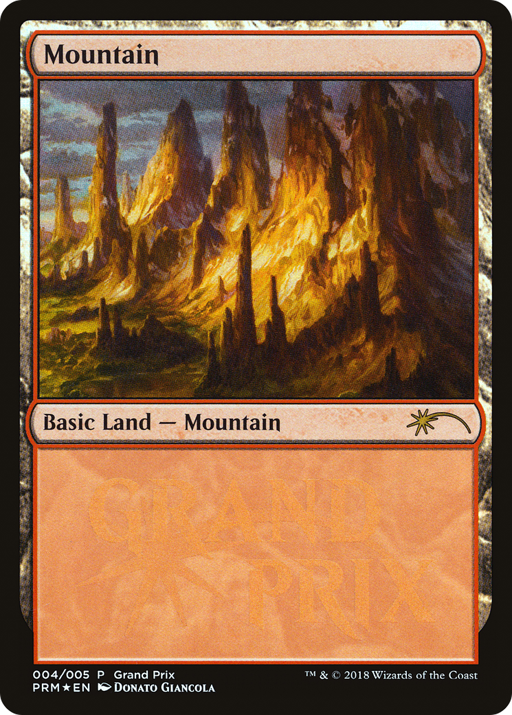 Mountain (GPP-004) - Grand Prix Promos Foil