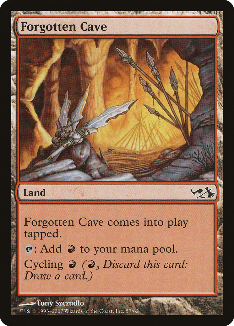 Forgotten Cave (EVG-057) - Duel Decks: Elves vs. Goblins