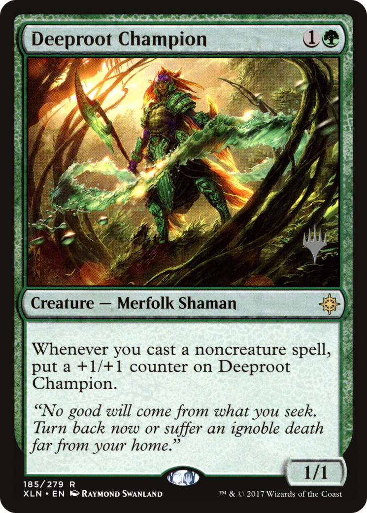 Deeproot Champion (PPM20-185) - Ixalan Promos Foil