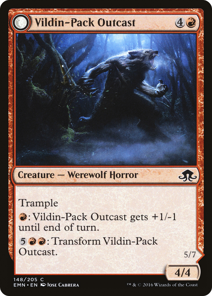 Vildin-Pack Outcast (EMN-148) - Eldritch Moon: (mooneldrazidfc) Foil