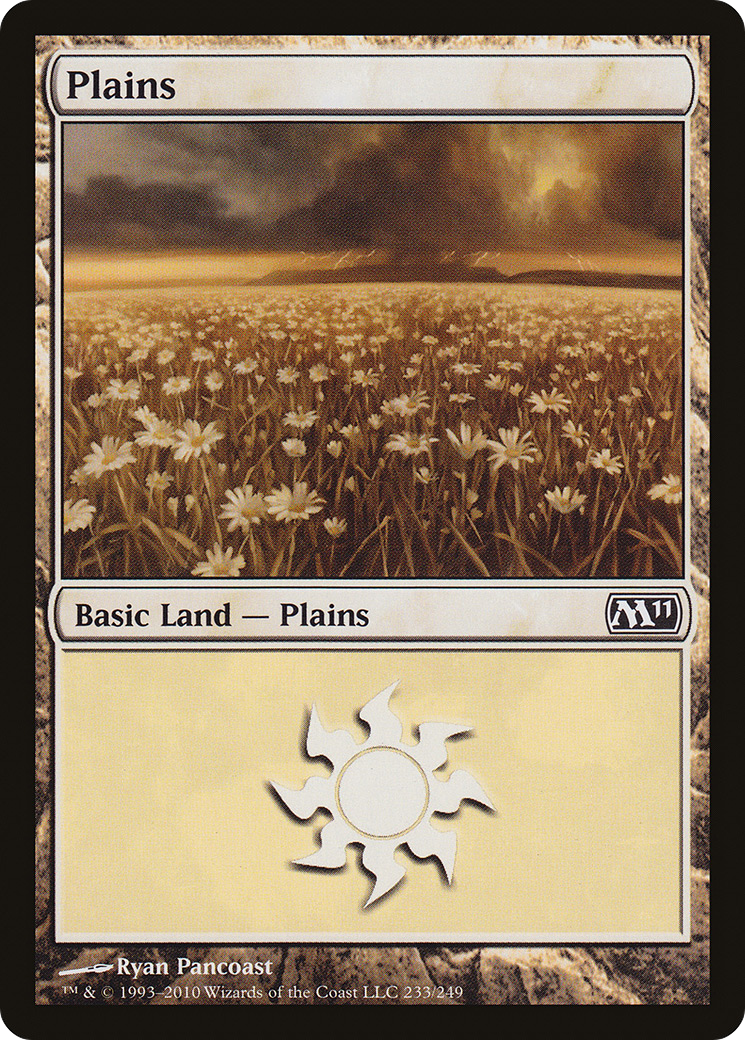 Plains (233) (M11-233) - Magic 2011