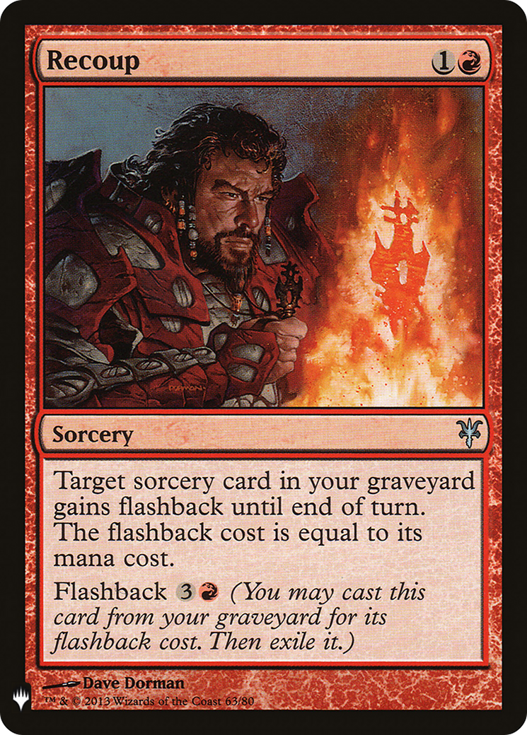 Recoup (LIST-DDK-63) - The List