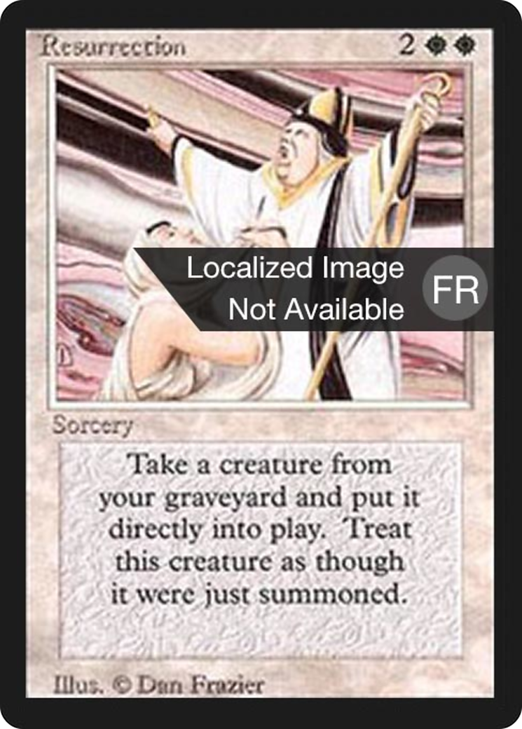 Resurrection (FBB-) - Foreign Black Border