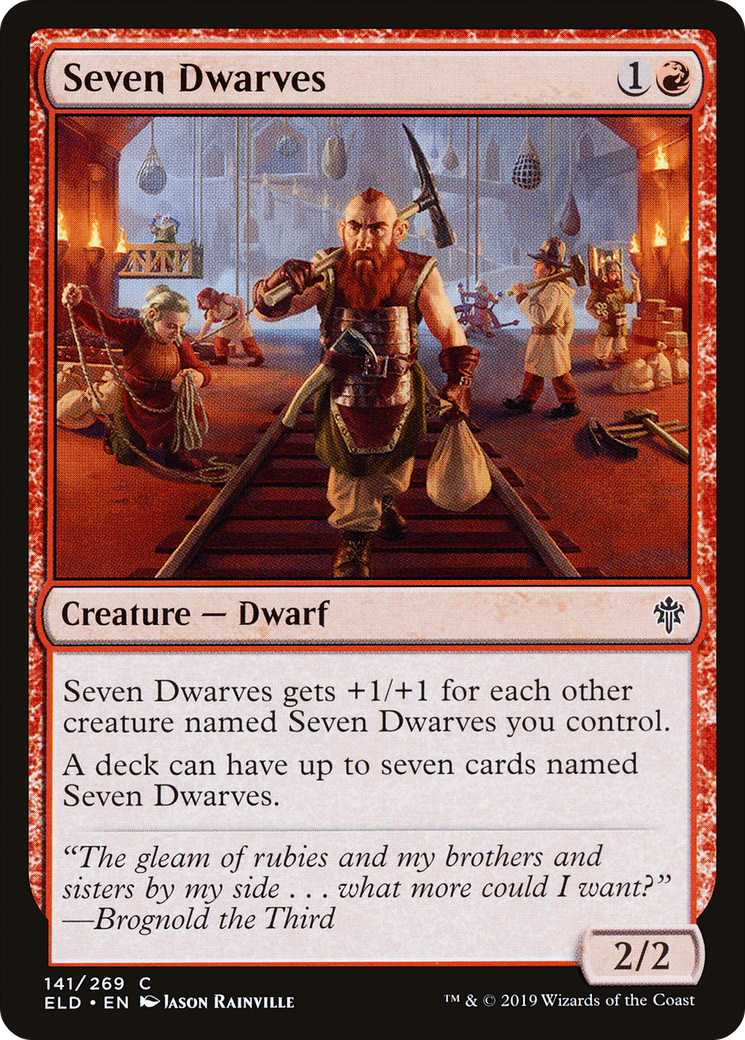 Seven Dwarves (ELD-141) - Throne of Eldraine