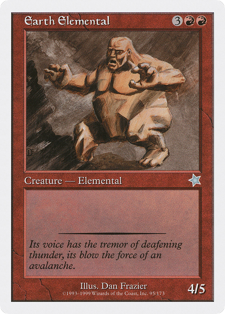 Earth Elemental (S99-095) - Starter 1999