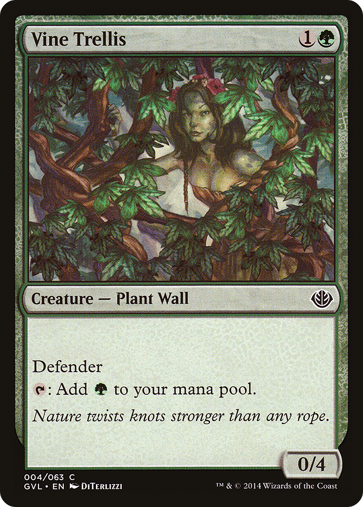 Vine Trellis (DD3-) - Duel Decks Anthology: Garruk vs. Liliana