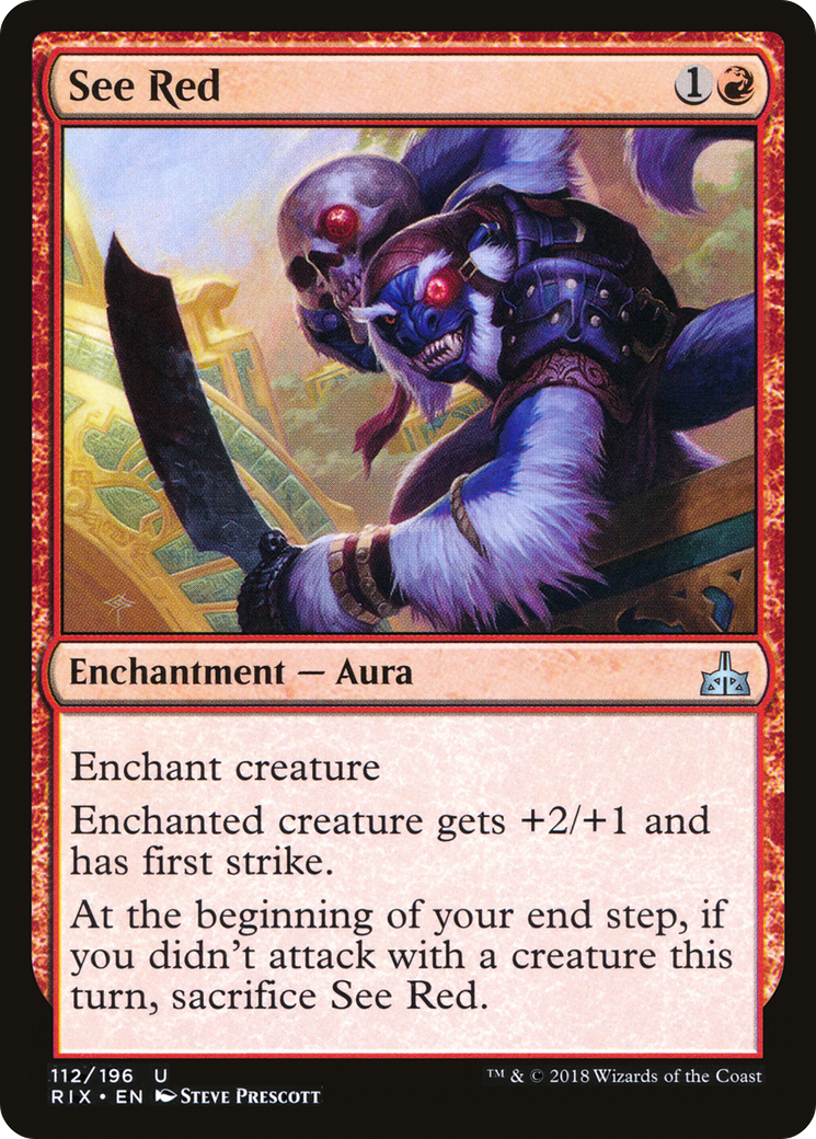 See Red (RIX-112) - Rivals of Ixalan Foil