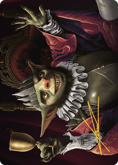 Krenko, Baron of Tin Street // Krenko, Baron of Tin Street (AMKM-040) - Murders at Karlov Manor Art Series (Borderless) Foil
