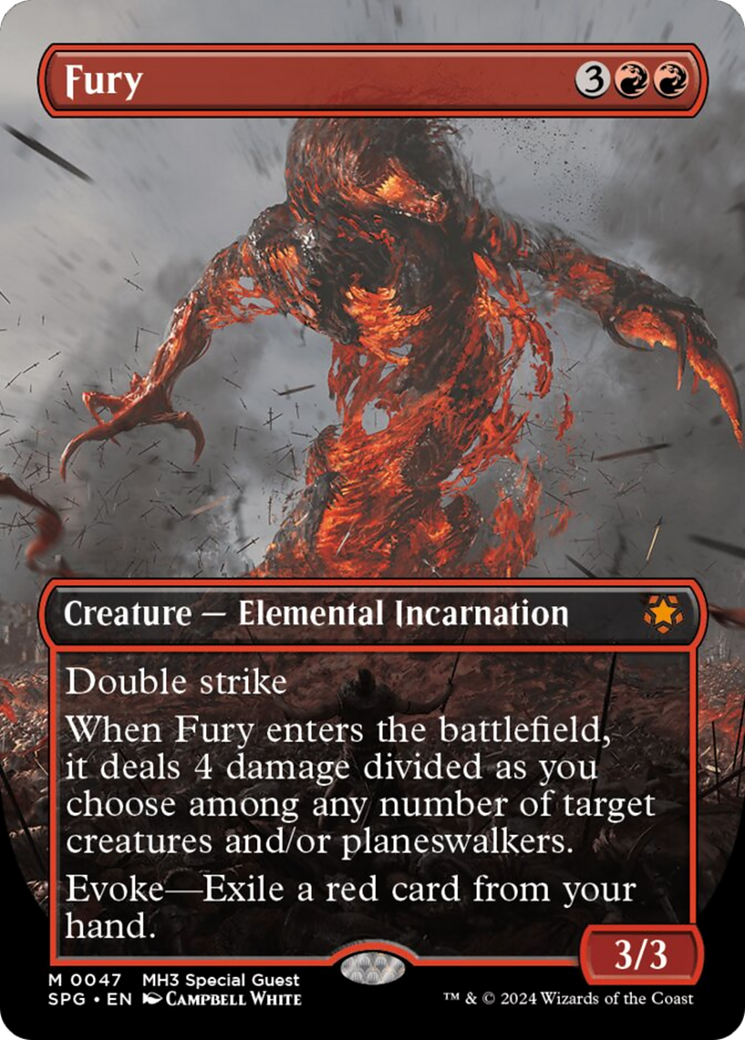 Fury (Borderless) (SPG-047) - Special Guests (Borderless) Foil