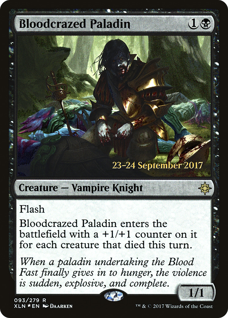 Bloodcrazed Paladin (PRE-093) - Ixalan Promos Foil