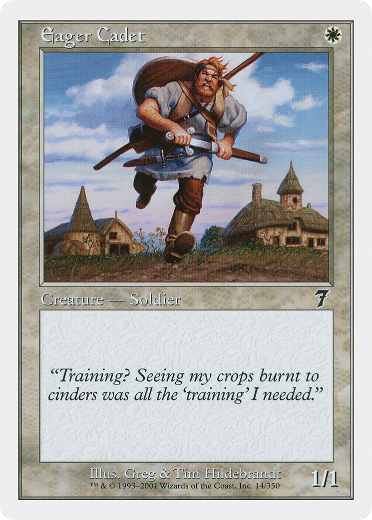 Eager Cadet (7ED-014) - 7th Edition