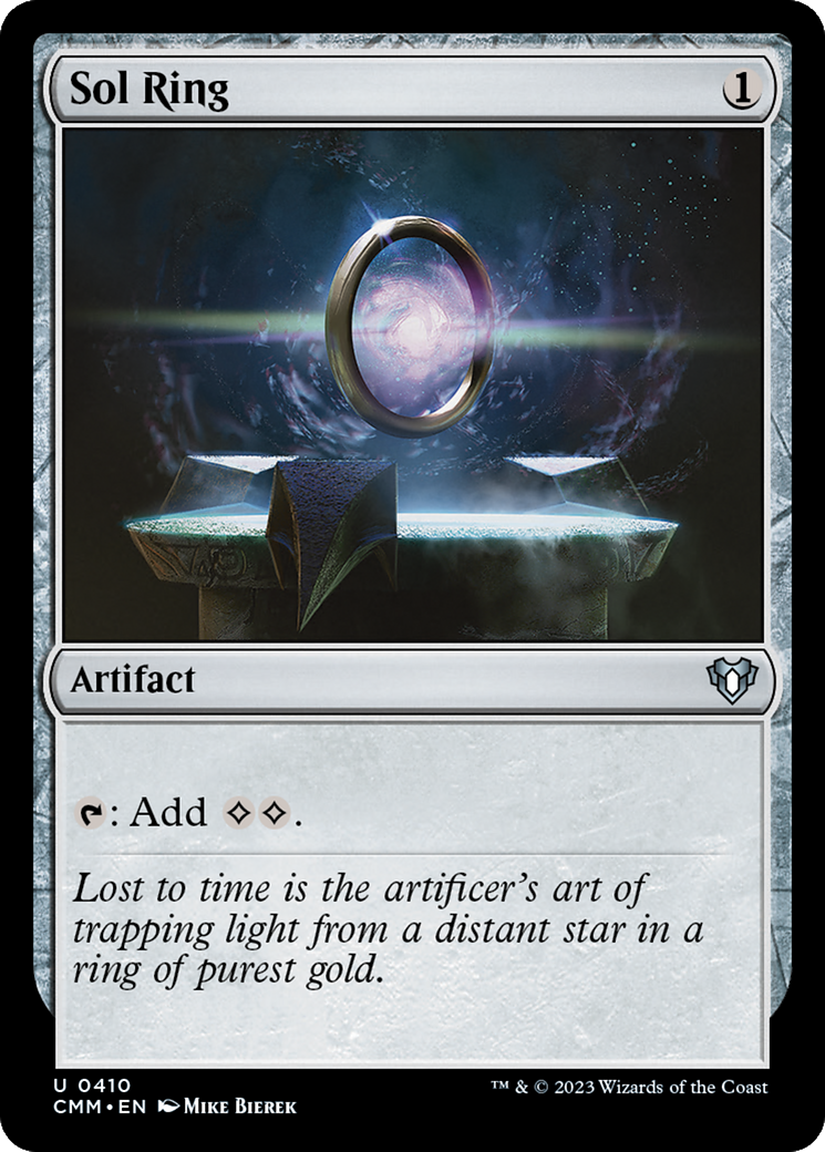 Sol Ring (CMM-410) - Commander Masters