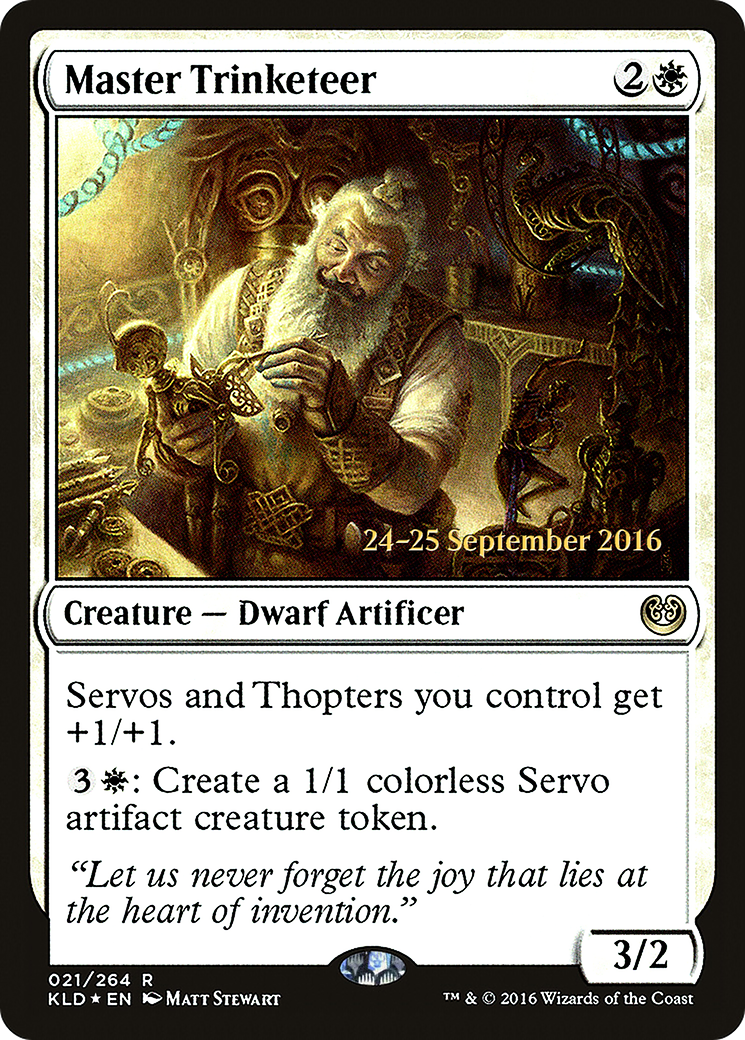 Master Trinketeer (PRE-021) - Kaladesh Promos Foil