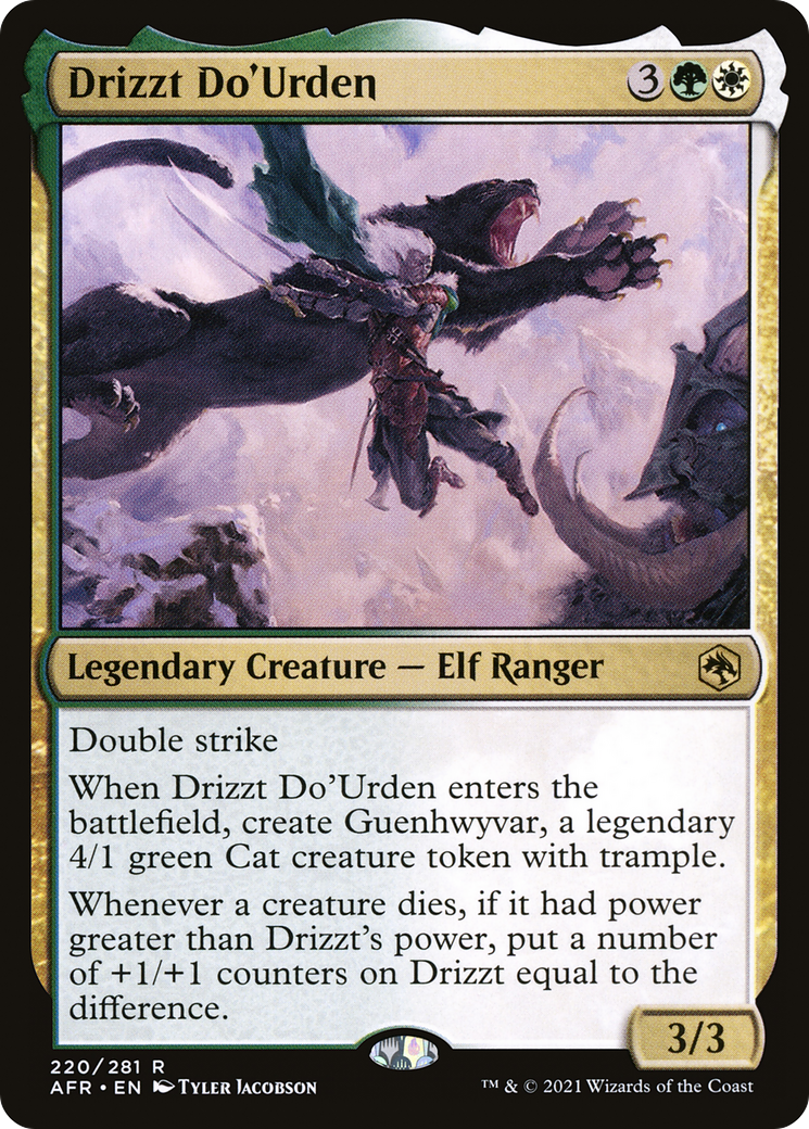 Drizzt Do'Urden (AFR-220) - Adventures in the Forgotten Realms