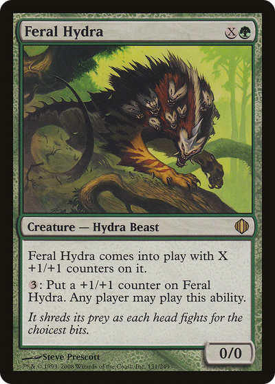 Feral Hydra (ALA-131) - Shards of Alara